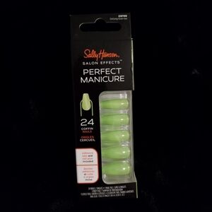 Sally Hansen Perfect Manicure Halloween Coffin Press On And Adhesive Tabs Nails